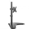 Buy Brateck-LDT12-T01-Brateck Single Free Standing Screen Economical double Joint Articulating Stell Monitor Stand Fit Most 13"-32" Monitor Up to 8 kg VESA 75x75/100x100