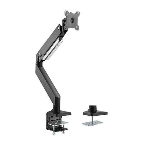Buy Brateck-LDT23-C012-Brateck Single Monitor Heavy-Duty Gas Spring Aluminum Monitor Arm Fit Most 17"-35" Monitor Up to15kg per screen