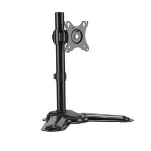 Buy Brateck-LDT30-T01-Brateck Single Free Standing Monitor Premium Articulating Aluminum Monitor Stand Fit Most 17"-32" Monitor Up to 8kg per screen VESA 75x75/100x100