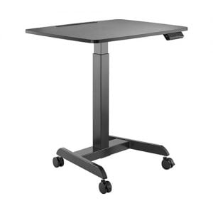 Buy Brateck-FWS08-3-B-Brateck Electric Height Adjustable Workstation with casters - Black (LS)
