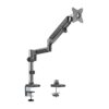 Buy Brateck-LDT37-C012P-SG-Brateck Single Monitor Pole-Mounted Epic Gas Spring Aluminum Arm Fit Most 17"-32" Monitors