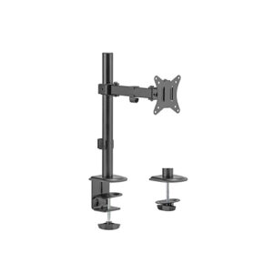 Buy Brateck-LDT66-C011-Brateck Single-Monitor Steel Articulating Monitor Mount Fit Most 17"-32" Monitor Up to 9KG VESA 75x75