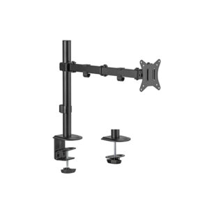 Buy Brateck-LDT66-C012-Brateck Single-Monitor Stell Articulating Monitor Mount Fit Most 17"-32" Monitor Up to 9KG VESA 75x75