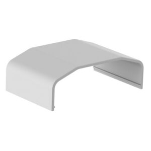 Buy Brateck-CC07-J1-W-Brateck Plastic Cable Cover Joint  Material:ABS Dimensions 64x21.5x40mm - White