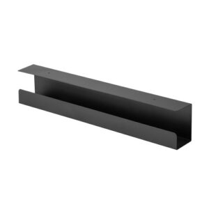 Buy Brateck-CC11-1-B-Brateck Under-Desk Cable Tray Organizer - Black Dimensions:600x114x76mm  -- Black