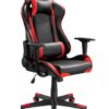 Buy Brateck-CH06-12-Brateck PU Leather Gaming Chairs with Headrest and Lumbar Support (70x70x127~137cm) Up to 150kg - PU Leather