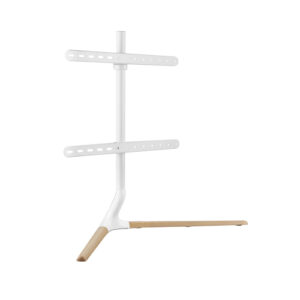 Buy Brateck-FS34-46F-02-Brateck Modern Linear Tabletop TV Stand For 49"-70" TVs  -- Matte White  Beech(LS)