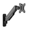 Buy Brateck-LDA30-111-Brateck Single Screen Wall Mounted Gas Spring Monitor Arm