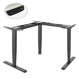 Buy Brateck-M06-33R-Brateck Triple Motor L-Shape Electric Sit-Stand Desk (Frame only)