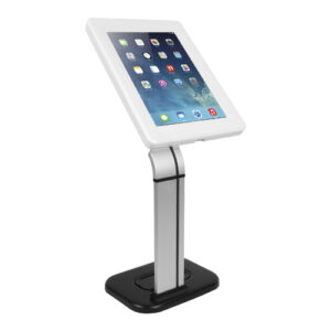 Buy Brateck-PAD15-03-Brateck Anti-theft Countertop Tablet Kiosk Stand with Steel Base Fit Screen Size  9.7”-10.1” (LS)