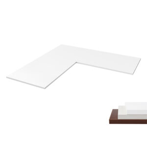 Buy Brateck-TP18075L-Brateck L-Shape(90°) Particle Board Desk Board
