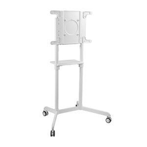 Buy Brateck-TTV11-46TW-W-Brateck Rotating Mobile Stand for Interactive Display Fit 37"-70" Up to 70Kg - White(LS)