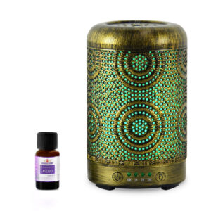 Buy MBEAT-ACA-AD-S1-mbeat® activiva Metal Essential Oil and Aroma Diffuser-Vintage Gold -100ml