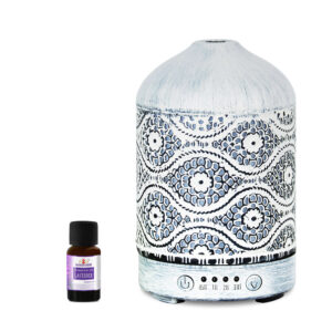 Buy MBEAT-ACA-AD-S2-mbeat® activiva Metal Essential Oil and Aroma Diffuser-Vintage White -100ml