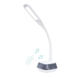 Buy MBEAT-ACA-LED-M6-(LS) mbeat® actiVIVA LED Desk Lamp with Bluetooth Speaker - 12V 1.5A 5W/LED illumination Switches/Warm Cool Modes/Rubberized Flexible Neck/Touch Sensi