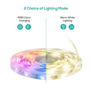 Buy MBEAT-ACA-LS65RGBWW-2M-(LS) mbeat activiva 2m IP65 Smart RGB  Warm White LED Strip Light