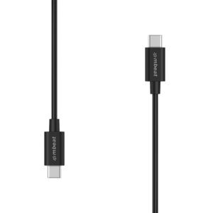 Buy MBEAT-MB-CAB-UCC01-mbeat® Prime 1m USB-C to USB-C 2.0 Charge And Sync Cable High Quality/Fast Charge for Mobile Phone Device Samsung Galaxy Note 8 S8 9 Plus LG Huawei