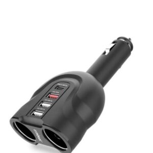 Buy MBEAT-MB-CHGR-C38-mbeat® Gorilla Power Four Port USB-C PD  QC3.0 Car Charger with Cigar Lighter Splitter