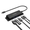 Buy MBEAT-MB-HUB-E05-mbeat® Mountable 5-Port USB-C Hub - Supports 4K HDMI video out and 60W Power Delivery Charging with 2 × USB3.0 and 1 × USB-C