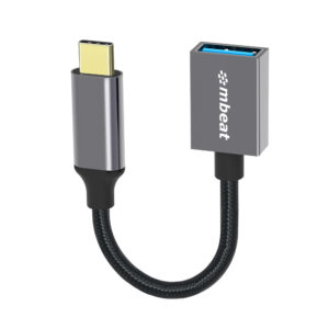 Buy MBEAT-MB-XAD-CU30-mbeat "Tough Link" USB-C to USB 3.0 Adapter with Cable - Space Grey