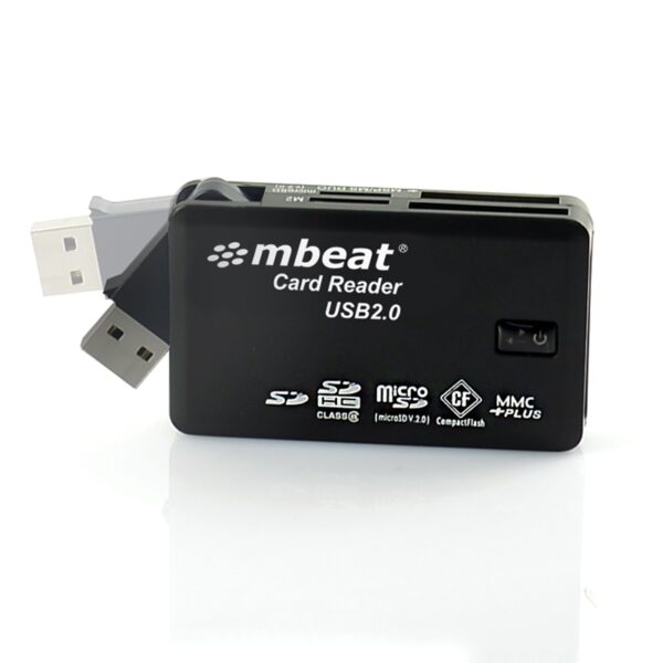 Buy MBEAT-USB-MCR01-mbeat® USB 2.0 All In One Card Reader - Supports SD/SDHC/CF/MS/XD/MicroSD /MicroSD HC / SONY M2 without adaptor.