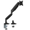 Buy Brateck-LDT82-C012-BK-Brateck LDT82-C012 SINGLE SCREEN HEAVY-DUTY GAS SPRING MONITOR ARM For most 17"~45" Monitors