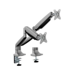 Buy Brateck-LDT82-C024-SILV-Brateck LDT82-C024 DUAL SCREEN HEAVY-DUTY GAS SPRING MONITOR ARM For most 17"~35" Monitors
