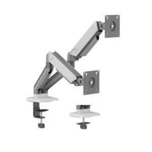 Buy Brateck-LDT88-C024-Brateck LDT88-C024 DUAL SCREEN RUGGED MECHANICAL SPRING MONITOR ARM For most 17"~32" Monitors