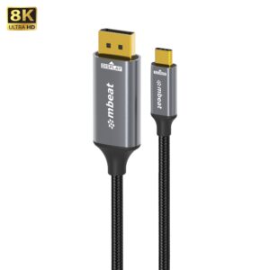 Buy MBEAT-MB-XCB-8K18CDP-mbeat Tough Link 8K 1.8m USB-C to DisplayPort Cable  Up to 8K@60Hz (7680×4320) USB-C Version: 3.2 Gen 2