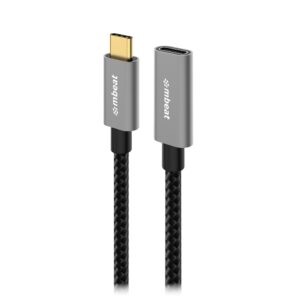 Buy MBEAT-MB-XCB-C2CF100-mbeat Tough Link 1m USB 3.2 Gen2 USB-C Extension Cable - Space Grey Video Resolution: Maximum 4K/60Hz