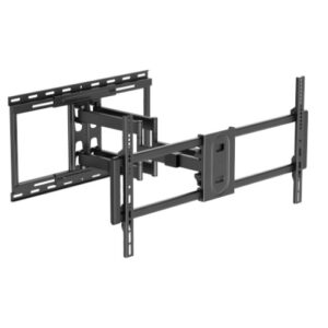 Buy Brateck-LPA80-486A-Brateck LPA80-486A HEAVY-DUTY FULL-MOTION TV WALL MOUNT WITH LATERAL SHIFT WALL PLATE For Double Stud (600mm)  Solid Wall