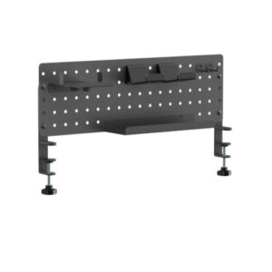 Buy Brateck-GMPB-05-02-B-Brateck GMPB-05-02-B CLAMP-ON DESK PEGBOARD ORGANIZER WITH STORAGE KITS (BLACK)