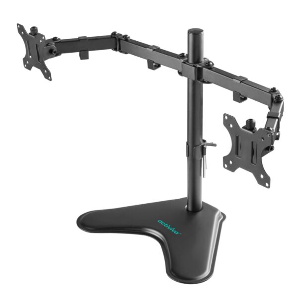 Buy MBEAT-ACA-BMA-DFS01K-mbeat® activiva Dual-Screen Articulating Monitor Arm with Free-Standing Desktop Base provides the perfect solution for ergonomic comfort and workspace
