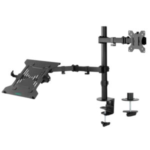 Buy MBEAT-ACA-BMA-DLH01K-mbeat® activiva ErgoLife Dual Monitor Screen Double Joint Monitor Arm  is a versatile and economical solution for dual 13”-32” screens